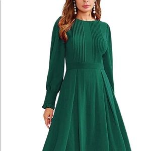 NWOT Emerald Green Dress